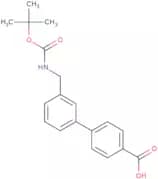 3'-{[(tert-Butoxycarbonyl)amino]methyl}[1,1'-biphenyl]-4-carboxylic acid