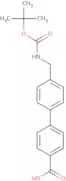 4-[4-({[(tert-Butoxy)carbonyl]amino}methyl)phenyl]benzoic acid