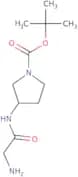 (S)-3-(2-Amino-acetylamino)-pyrrolidine-1-carboxylic acid tert-butyl ester