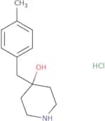 4-[(4-Methylphenyl)methyl]piperidin-4-ol hydrochloride