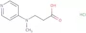 3-[Methyl(pyridin-4-yl)amino]propanoic acid hydrochloride