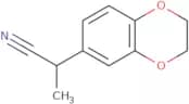 2-(2,3-Dihydro-1,4-benzodioxin-6-yl)propanenitrile