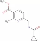 Methyl 6-[(cyclopropylformamido)methyl]-2-methylpyridine-3-carboxylate