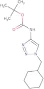 tert-Butyl N-[1-(cyclohexylmethyl)-1H-1,2,3-triazol-4-yl]carbamate