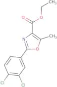 Ethyl 2-(3,4-dichlorophenyl)-5-methyl-1,3-oxazole-4-carboxylate