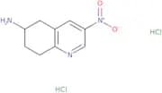 3-Nitro-5,6,7,8-tetrahydroquinolin-6-amine dihydrochloride