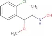 N-[1-(2-Chlorophenyl)-1-methoxypropan-2-yl]hydroxylamine