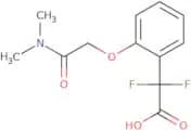 2-{2-[(Dimethylcarbamoyl)methoxy]phenyl}-2,2-difluoroacetic acid