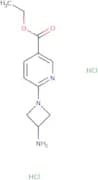 Ethyl 6-(3-aminoazetidin-1-yl)pyridine-3-carboxylate dihydrochloride
