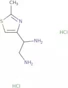 1-(2-Methyl-1,3-thiazol-4-yl)ethane-1,2-diamine dihydrochloride