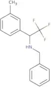 Benzyl[2,2,2-trifluoro-1-(3-methylphenyl)ethyl]amine