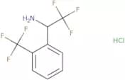 2,2,2-Trifluoro-1-[2-(trifluoromethyl)phenyl]ethan-1-amine hydrochloride