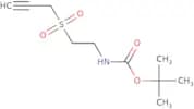 tert-Butyl N-[2-(prop-2-yne-1-sulfonyl)ethyl]carbamate