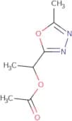 1-(5-Methyl-1,3,4-oxadiazol-2-yl)ethyl acetate