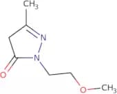 1-(2-Methoxyethyl)-3-methyl-4,5-dihydro-1H-pyrazol-5-one