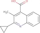 2-Cyclopropyl-3-methylquinoline-4-carboxylic acid
