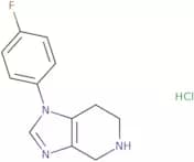 1-(4-Fluorophenyl)-1H,4H,5H,6H,7H-imidazo[4,5-c]pyridine hydrochloride