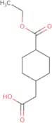 2-[4-(ethoxycarbonyl)cyclohexyl]acetic acid