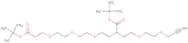 N-(Propargyl-PEG2)-N-Boc-PEG3-t-butyl ester