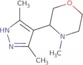 3-(3,5-Dimethyl-1H-pyrazol-4-yl)-4-methylmorpholine