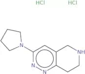 1-{5H,6H,7H,8H-Pyrido[4,3-c]pyridazin-3-yl}pyrrolidine dihydrochloride