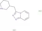 3-({[1,2,4]Triazolo[4,3-a]pyridin-3-yl}methyl)piperidine dihydrochloride