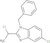 1-Benzyl-5-chloro-2-(1-chloroethyl)-1H-1,3-benzodiazole