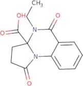 4-Ethyl-1,5-dioxo-2,3,4,5-tetrahydro-1H-pyrrolo[1,2-a]quinazoline-3a-carboxylic acid