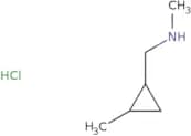 Methyl[(2-methylcyclopropyl)methyl]amine hydrochloride