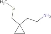 2-{1-[(Methylsulfanyl)methyl]cyclopropyl}ethan-1-amine