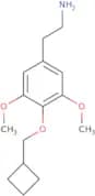 2-[4-(Cyclobutylmethoxy)-3,5-dimethoxyphenyl]ethan-1-amine
