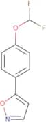 5-[4-(Difluoromethoxy)phenyl]-1,2-oxazole
