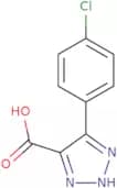 5-(4-Chlorophenyl)-1H-1,2,3-triazole-4-carboxylic acid