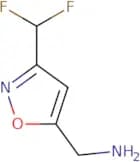 [3-(Difluoromethyl)-1,2-oxazol-5-yl]methanamine
