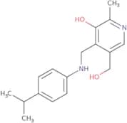 5-(Hydroxymethyl)-2-methyl-4-({[4-(propan-2-yl)phenyl]amino}methyl)pyridin-3-ol