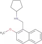 N-[(2-Methoxynaphthalen-1-yl)methyl]cyclopentanamine