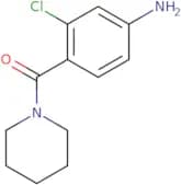 3-Chloro-4-[(piperidin-1-yl)carbonyl]aniline