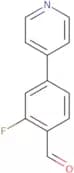 2-Fluoro-4-(pyridin-4-yl)benzaldehyde