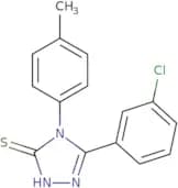 5-(3-Chlorophenyl)-4-(4-methylphenyl)-4H-1,2,4-triazole-3-thiol