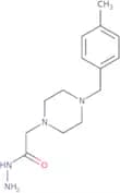 2-{4-[(4-Methylphenyl)methyl]piperazin-1-yl}acetohydrazide