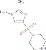 1-[(1,2-Dimethyl-1H-imidazol-4-yl)sulfonyl]piperazine