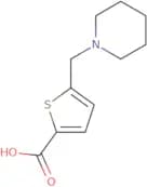 5-(Piperidin-1-ylmethyl)thiophene-2-carboxylic acid
