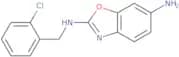 2-N-[(2-Chlorophenyl)methyl]-1,3-benzoxazole-2,6-diamine