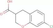 7-Chloro-3,4-dihydro-2H-1-benzopyran-3-carboxylic acid