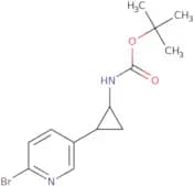 trans-1-Boc-amino-2-(6-bromopyridin-3-yl)cyclopropane