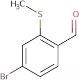 4-Bromo-2-(methylsulfanyl)benzaldehyde