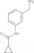 N-[3-(Aminomethyl)phenyl]cyclopropanecarboxamide