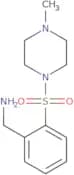 {2-[(4-Methylpiperazin-1-yl)sulfonyl]phenyl}methanamine