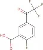 2-Fluoro-5-(trifluoroacetyl)benzoic acid