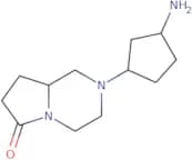 2-(3-Aminocyclopentyl)-octahydropyrrolo[1,2-a]piperazin-6-one